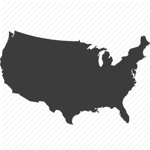 United States Map Icon