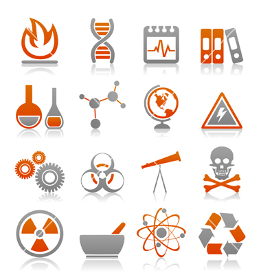 Vector Science Icons
