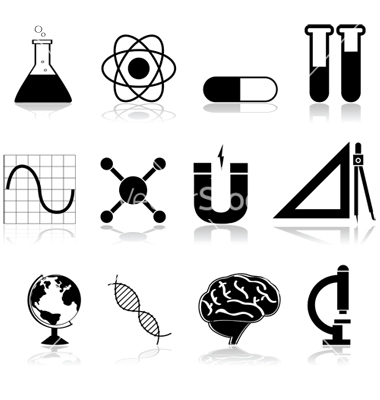 Vector Science Icons