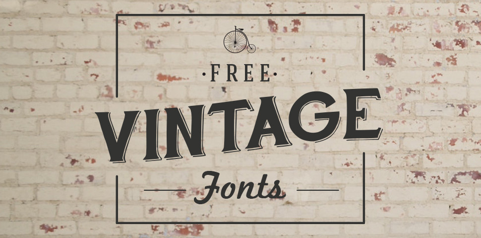 Vintage Rustic Fonts Free