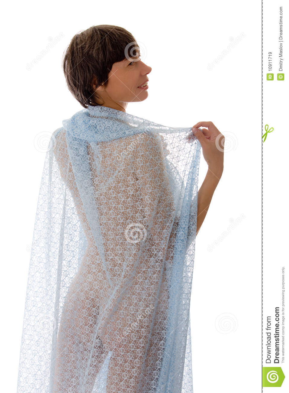 Woman Transparent Fabrics