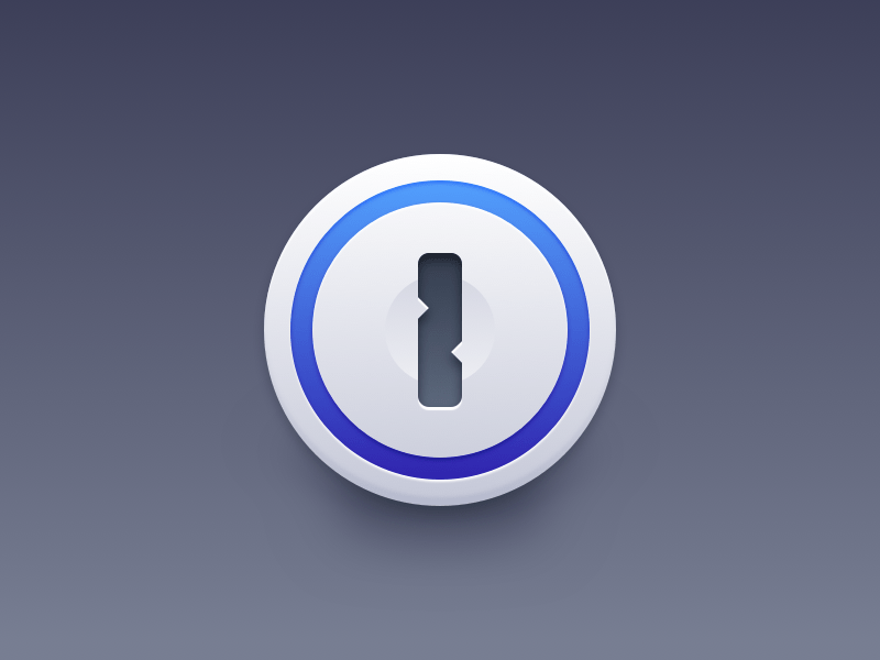 1Password Icon Facebook