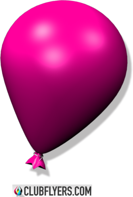 3D Pink Balloons