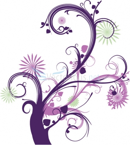 Abstract Flower Clip Art Free