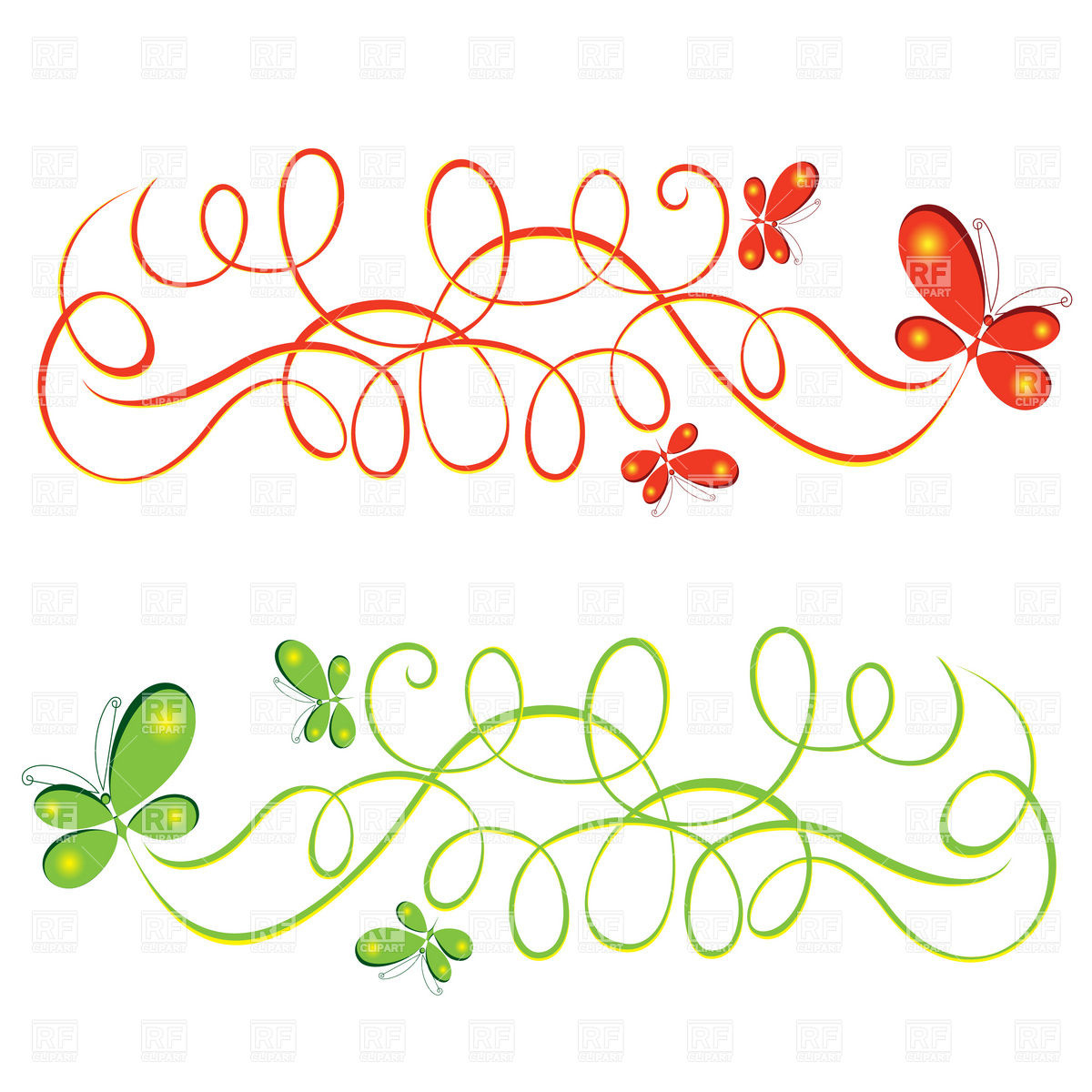 Abstract Line Clip Art Free