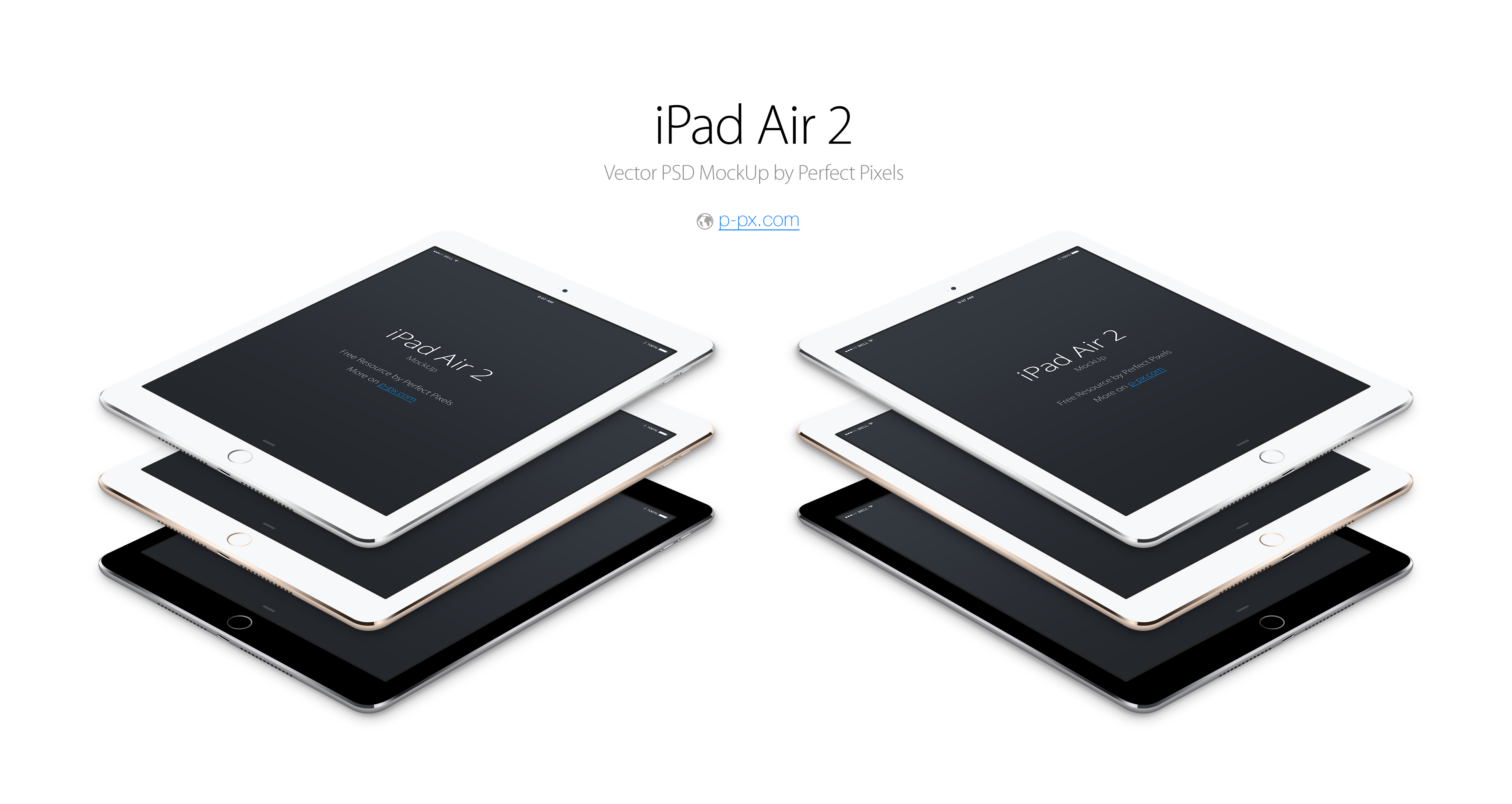 Air iPad 2 Mockup