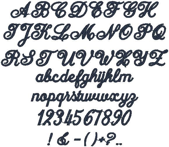 Alphabet Different Lettering Styles Alphabet Different Lettering Styles