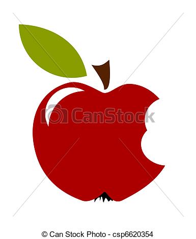 Apple Bite Clip Art