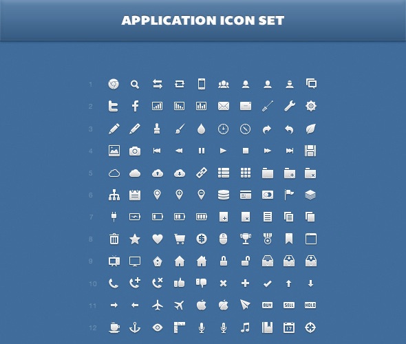 Application Icon Set Application Icon Set