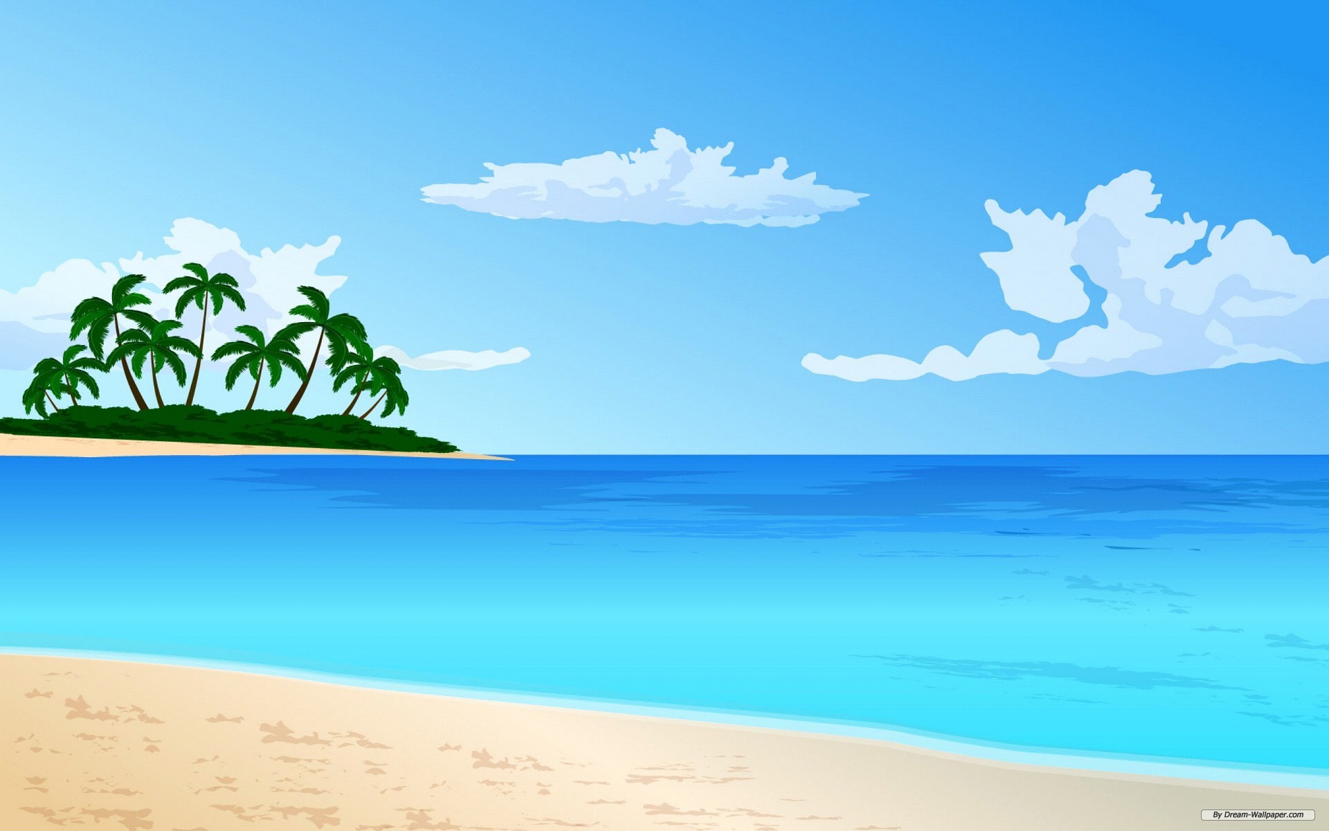 Beach Vector Art