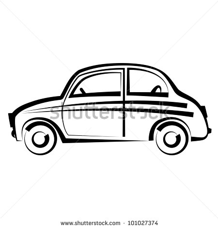 8 Car Icon Black And White Images