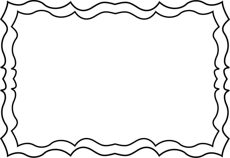 Black and White Frame Clip Art