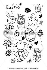 Black and White Religious Easter Black and White Religious Easter