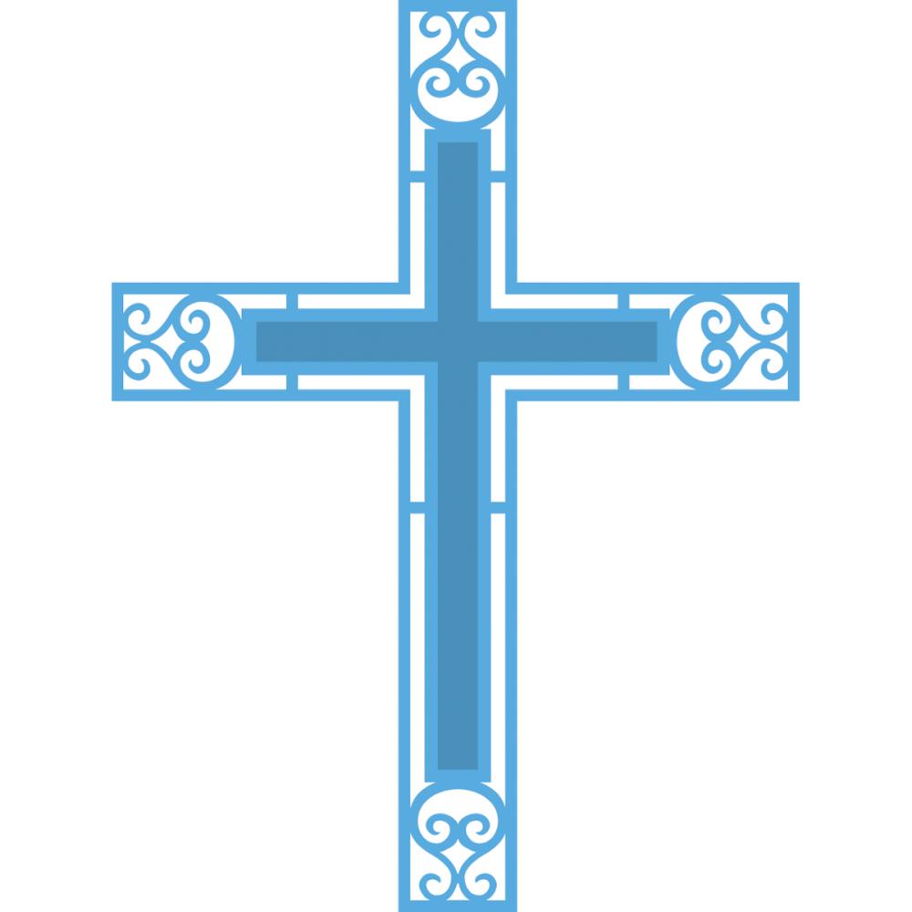 Blue Cross Clip Art