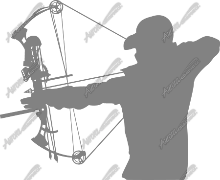 Bow Hunter Silhouette