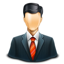 Business Computer User Icon