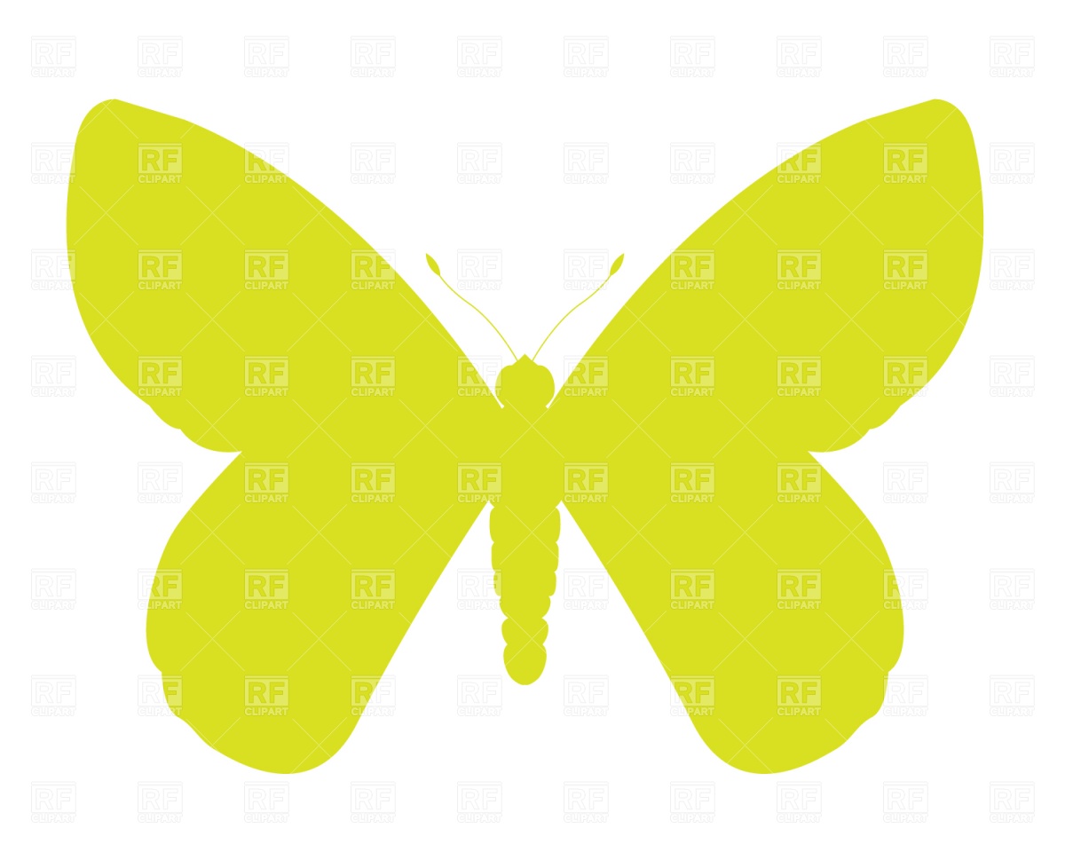 Butterfly Silhouette Clip Art Free