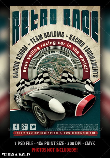 Car Show Flyer Template