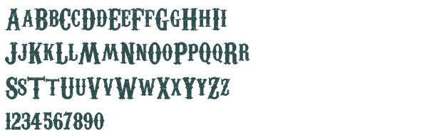 Carnival Freak Show Font