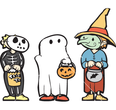 Cartoon Kids Halloween Costumes