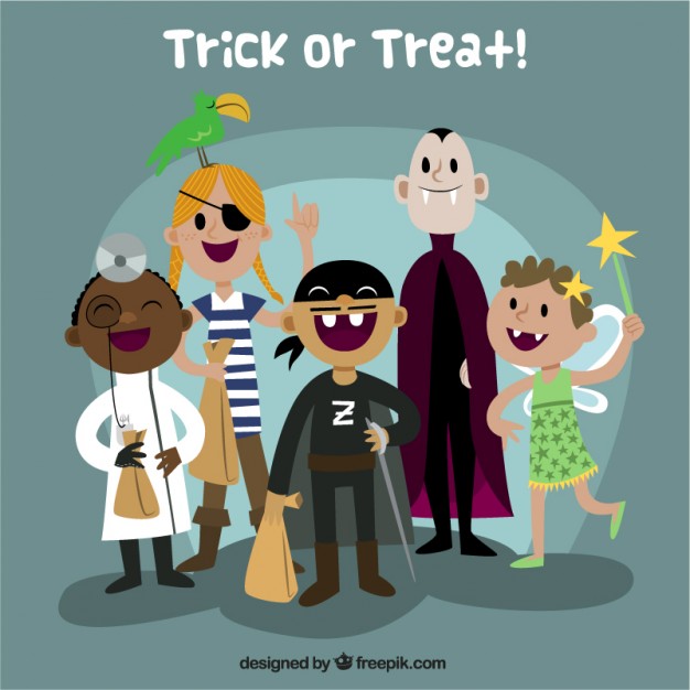 Cartoon Kids Halloween Costumes