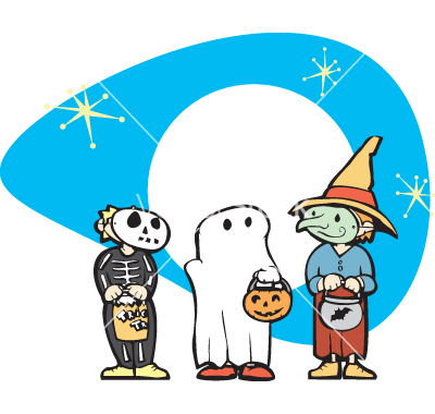 Cartoon Kids Halloween Costumes