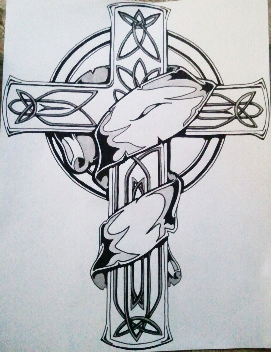 Celtic Cross Tattoo Designs