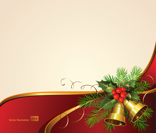 Christmas Menu Background Vector