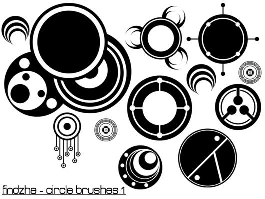 Circle Vector Brushes