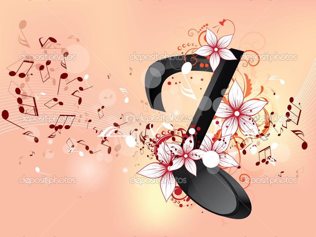 Colorful Music Note Designs