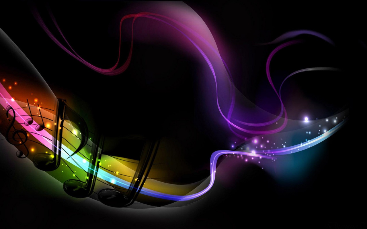 Colorful Music Notes