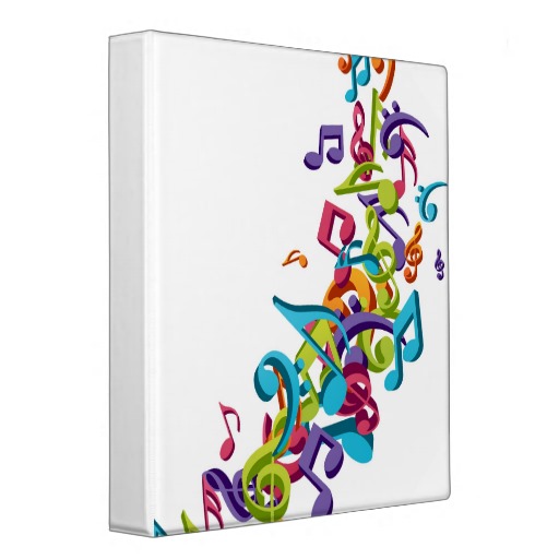 Cool Colorful Music Notes