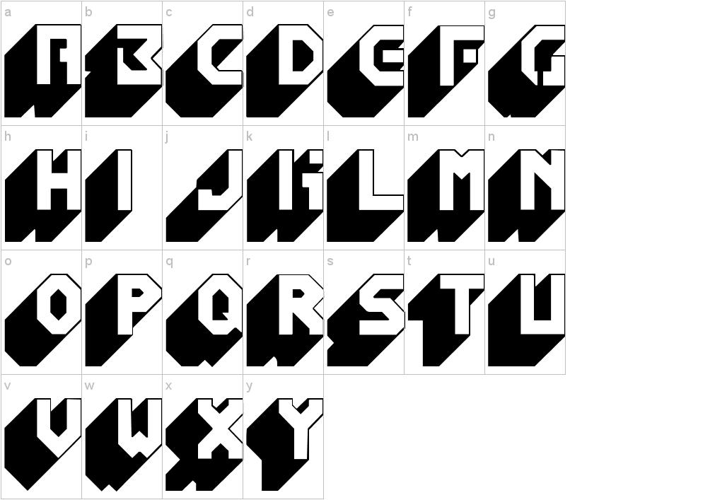 14 3D Number Fonts Images