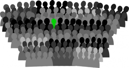 Crowd Public Domain Clip Art