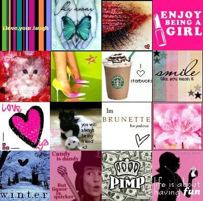 9 Cute Girly Icons Images