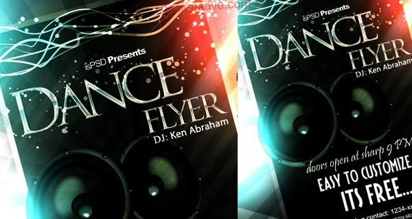 Dance Flyers Templates Free