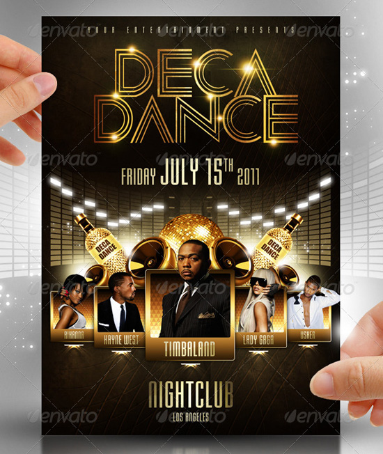 Dance Flyers Templates Free