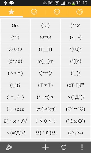 Dirty Text Emoticons Symbols
