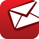 Email Envelope Icon Red