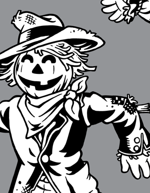 Fall Festival Scarecrow Clip Art