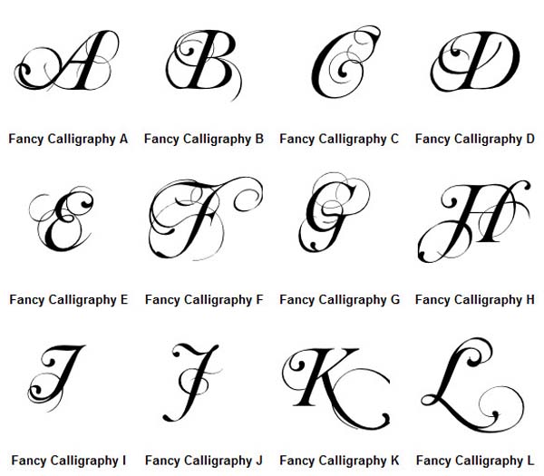 Fancy Calligraphy Alphabet Letter Z