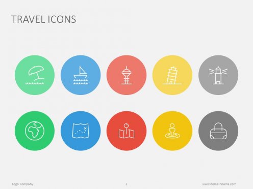 Flat Icons PowerPoint