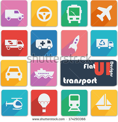 Flat UI Design Icons Flat UI Design Icons