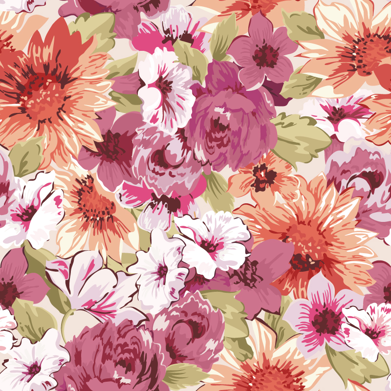 Flower Vector Floral Pattern