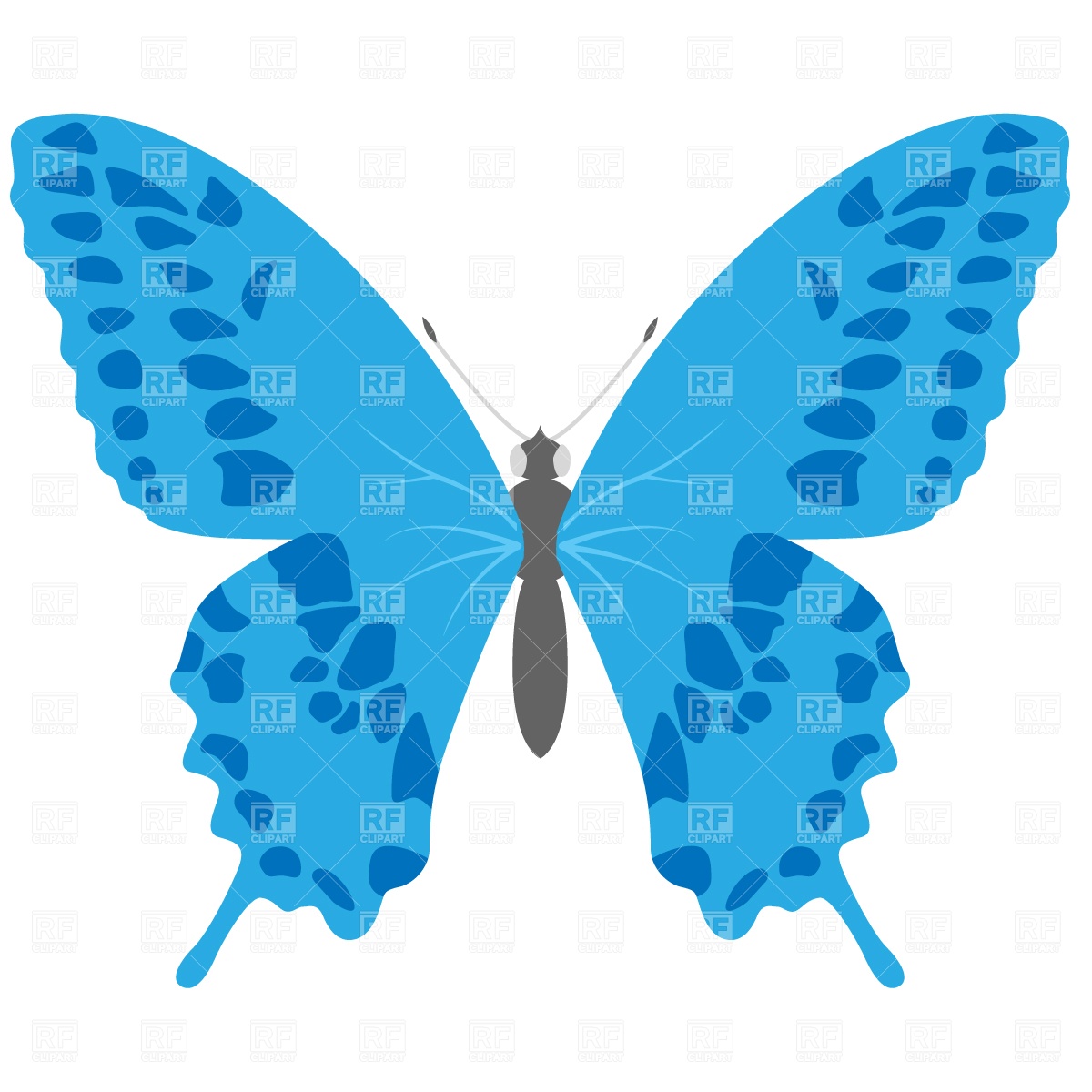 Free Butterfly Vector Clip Art