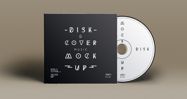 15 CD Mockup PSD Images