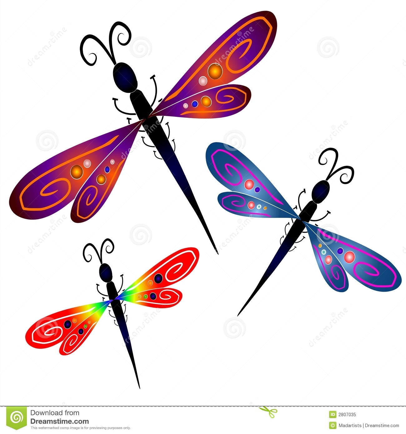 Free Dragonfly Clip Art