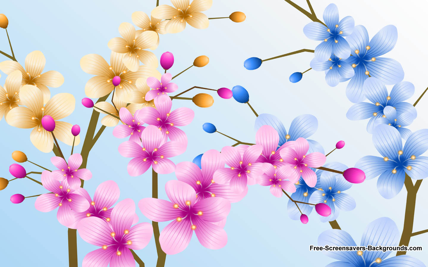 Free Flower Screensavers