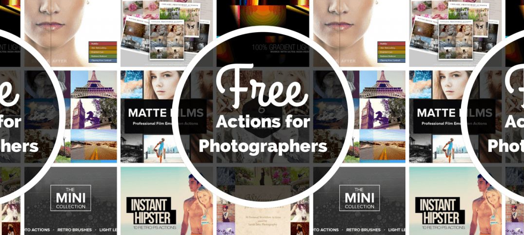 12 Free Photoshop Actions Images