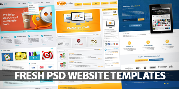 Free PSD Website Template
